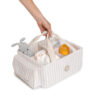 organizador de pañales caja pañalera cuatro divisiones rayas beige-001 organizador-de-pañales-caja-pañalera-cuatro-divisiones-rayas-beige-001
